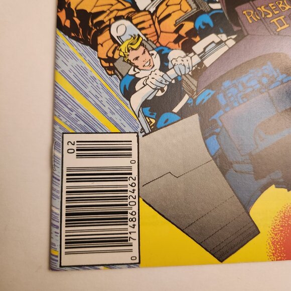 Fantastic Four #337 (1990) Marvel Comics, Thor & Iron Man, Newstand NM - Picture 6 of 14